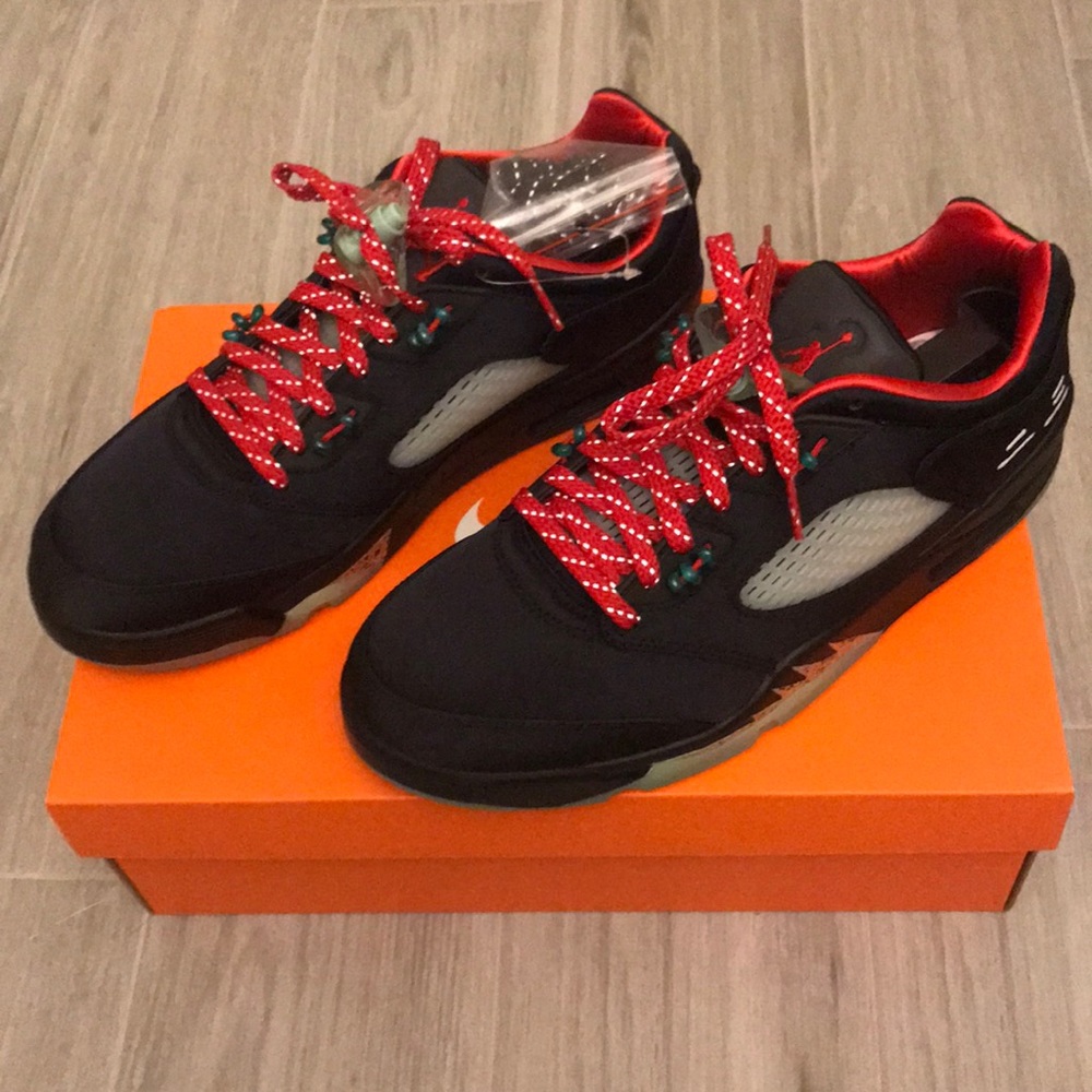 Brand new Nike clot air Jordan 5 low US 9.5